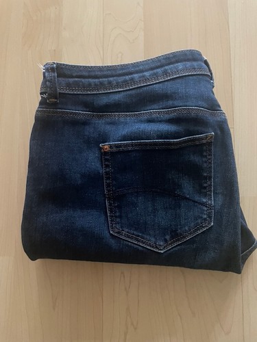 Hose jeans straight dunkelblau - jeans,