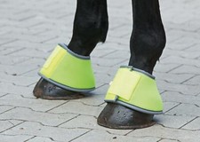 Busse Reflektor Hufglocken SHINE Reflex neongelb Gr. S M L XL - H&H Celle