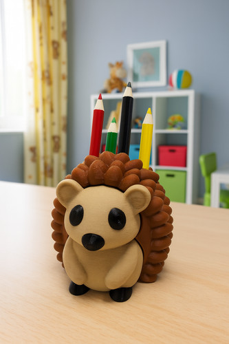 Igel zahnstocherspender - 3d,