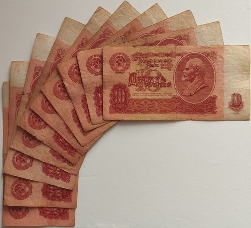 Russland 10x rubel - 10, 1961