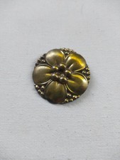 alte Trachten Blumen Brosche