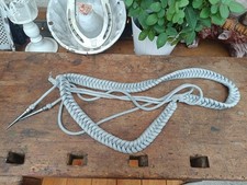 NVA Achselschnur Paradeschnur Affenschaukel In Silber Farbend