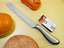 Brotmesser Brotsäge gerade (Klg. 18 cm) H. POTT 2799 Mestro 18/8 Edelst. *1727Ea