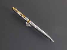 Waterman Super Master Kugelschreiber chrom-gold Spiral-Gulloche 1983-1989