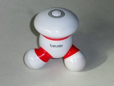 Beurer Mini Massagegerät To Go MG 16 weiß rot Licht MG16