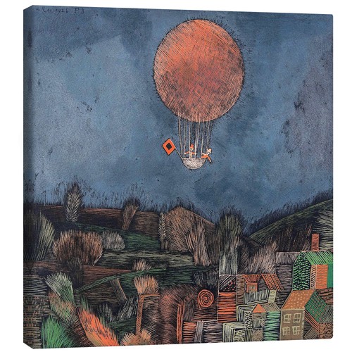 Leinwandbild der luftballon - leinwandbild,