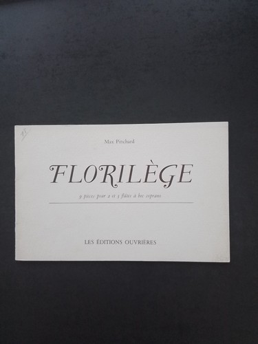Partitur florilege 9 - partitur,