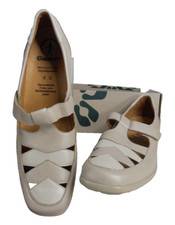 Ganter Damen Sandalen Gesina Kork-Fußbett Cremefarben EU 41.5 / UK 8