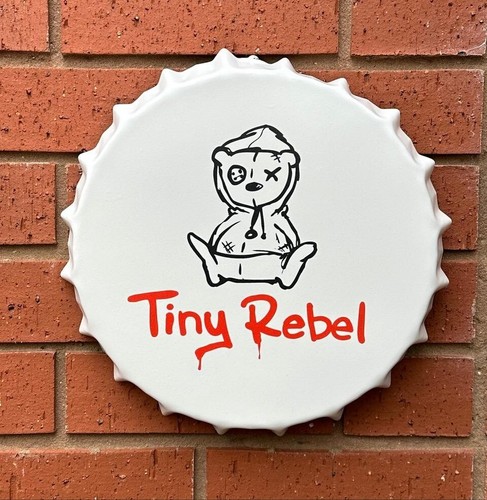 Winziges wandschild rebel - wandschild,