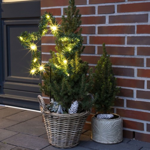 Led gartenstecker stern außen - stern,