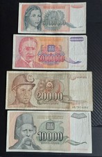 Banknoten Jugoslawien