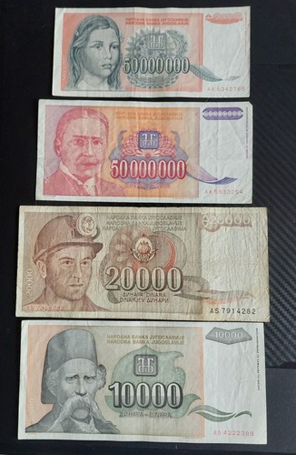 Banknoten jugoslawien - banknoten,