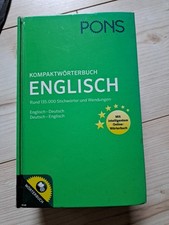 #2 PONS KOMPAKTWÖRTERBUCH ENGLISCH-DEUTSCH 9783125160866 Schule Studium