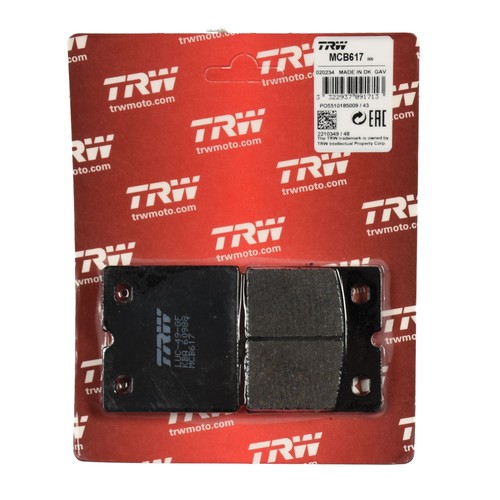 Trw bremsbelag organisch - trw,