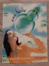 Werbepapier Parfum. Azzaro Eau