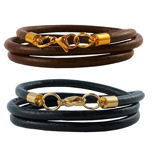 Lederkette lederarmband 6 - lederkette,
