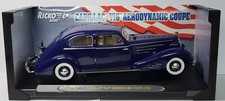 Ricko 1:18 Cadillac V16 Aerodynamic Coupe 1934 32131 TOP ZUSTAND in OVP