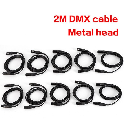 10x dmx kabel xlr - dmx, m