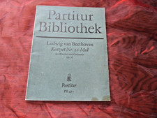 BEETHOVEN Konzert Nr. 3 c-Moll Op. 37 für Klavier und Orchester Partitur