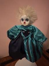 Vintage Porzellan Clown Figur