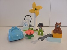 Lego Duplo Windrad und Elektroauto 10985