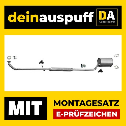 Mittelschalldämpfer für