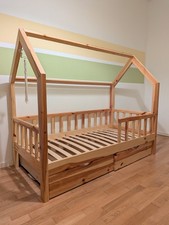 Kinderbett, Haus 80 x 160 cm
