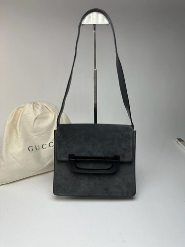 Vintage gucci suede leather - vintage,