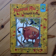 KINDERBUCH auf SCHWEDISCH *WIESLANDER / NORDQVIST: MAMMA MU BYGGER KOJA* mit CD