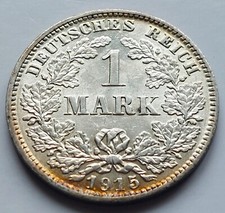 Kaiserreich 1 Mark 1915 E, J
