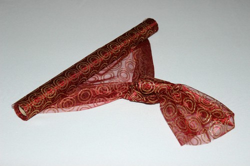Organza rolle bedruckt - rolle,