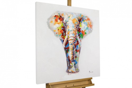Acryl gemälde elefant - acryl,