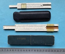 2 Mini-Rechenschieber Im Etui