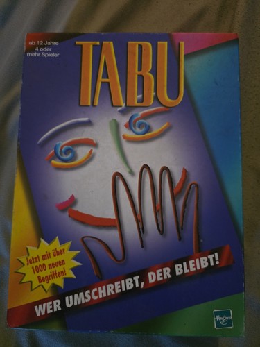Tabu von spiele - tabu, aus