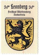 Leonberg / Reklamemarke Kaffee