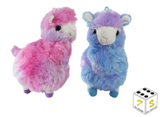 Plüsch Lama Alpaka in Rosa