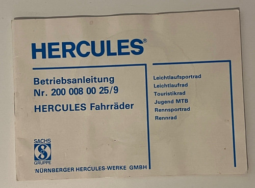 Sachs hercules - sachs,