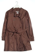 VALENTINO JEANS Regenmantel Damen Mantel Gr. DE 44 braun Casual-Look