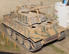 Maßstab 1:35 Panzer VI Bergetiger gebaut und gealtert