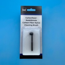 Dual DUAL Nadelbürste Carbonfaser Phono Reinigung Tonabnehmer Pflege 60mm 