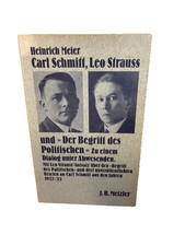 Carl Schmitt, Leo Strauss und