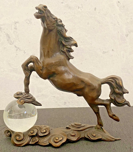 Tierfigur-Pferdeskulptur-