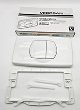 Drückerplatte für Verosan Dual Spülkasten mit 2-Mengen-Spülung in weiß #25