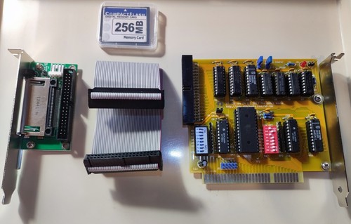 Isa compactflash bit ide - compactflash, xt-ide
