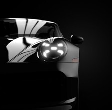 25€/m² Oracal 970 RA 070 schwarz glanz & matt Auto Folie Luftkanäle Carwrapping