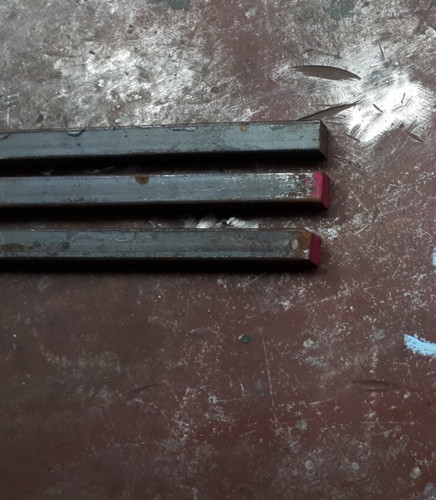Vierkantstange x 500 - 12,