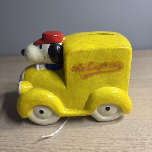 Vintage snoopy gelb van - snoopy,