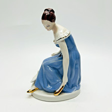 Royal Dux Bohemia Lady Doves