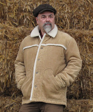 Cordjacke H&M L Sherpajacke