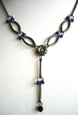 feines Collier Kette mit ROSE